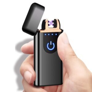 Drumstone L125 Electronic Lighter Usb Rechargeable Dual Electronic Windproof Protection Flameless And Portable Pocket Lighter For Convenient Safe And Eco Friendly Use Featured