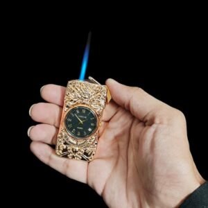 Elegant Pocket Lighter Windproof Flame Flip Top Metal Design Smooth And Sleek For Daily Use Featured