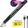 Eyetech 4K Full Hd Pen Camera Indoor Outdoor Hidden Ultra Small Camera Support 128Gb Micro Sd Card Long Battery Backup Audio & Video Recording Pen For Security Purpose