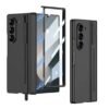 Flex Armor Ultra Hybrid Case for Samsung Galaxy Z Fold 6 Compatible Ultimate Protection: Hinge Protector, S Pen Slider, and Camera Protector with Tempered Glass (Black)