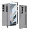 Flex Armor Ultra Hybrid Case for Samsung Galaxy Z Fold 6 Compatible Ultimate Protection: Hinge Protector, S Pen Slider, and Camera Protector with Tempered Glass (Gray)