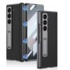Flex Armor Ultra Hybrid Luxury Leather Case/Cover For Samsung Galaxy Z Fold 6 Case/Cover – With Kickstand. Includes Free Tempered Glass Screen Protector Comfortable Grip, Scratch Resistant