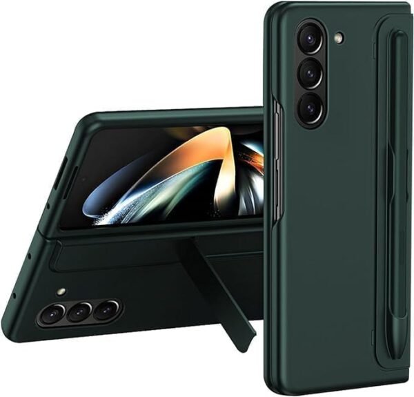 Flex Armor Ultra Hybrid Premium Case For Samsung Galaxy Z Fold 6 Case With S Pen Kickstand Hinge Protection Hard Pc Case For Galaxy Z Fold 6 Phone Cover Case For Men Women Green Gallery 2