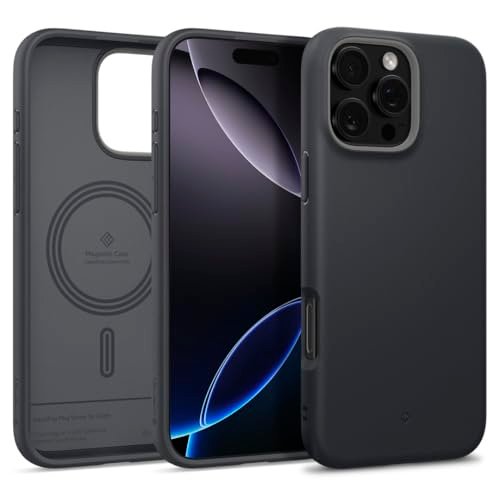 Gaffar India By Nano Pop Mag For Iphone 16 Pro Case Soft Dust Free Material Magnetic Military Grade Drop Protection Back Cover Case For Iphone 16 Pro Tpu And Pc Black Sesame Featured