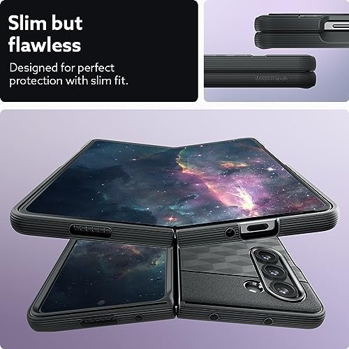Gaffar India By Parallax Back Cover Case Compatible With Samsung Galaxy Z Fold 5 Air Space Technology Protection Dual Protection Case For Samsung Z Fold 5 5g Tpu And Pc Matte Black Featured