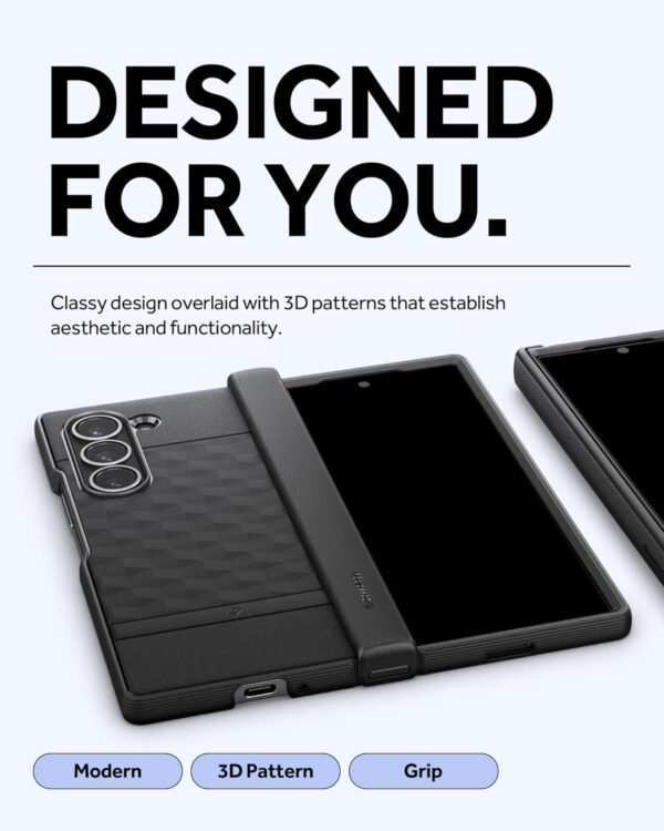 Gaffar India By Parallax Back Cover Case Compatible With Samsung Galaxy Z Fold 6 Full Hinge Cover Samsung Galaxy Z Fold 6 Cover Case With Military Grade Drop Protection Gallery 2