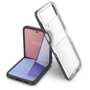 Gaffar India Color Brick For Samsung Galaxy Z Flip4 Case Black Dark Grey Galaxy Z Flip4 Back Cover Dusk Featured