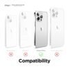 Gaffar India Liquid Silicone Full Body Screen Camera Protective, Shockproof, Slim Phone Case With Anti-Scratch Soft Microfiber Lining, 6.1 inch Compatible For iPhone 13 Pro (Jean Indigo)