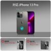 Gaffar India for iPhone 13 Pro Case, Compatible with MagSafe, Scratch-Resistant, Thin and Slim, Classic Shockproof Military-Grade Protection, TPU, Magnetic Back Cover, Frosted Black