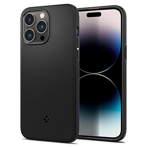 Gaffar India Mag Armor Magfit Back Cover Case Compatible With Iphone 14 Pro Tpu Poly Carbonate Matte Black Featured