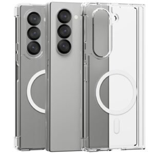 Gaffar India Mag X Back Cover Case For Galaxy Z Fold 6 Mag X Clear Polycarbonatetpu Featured