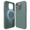 Gaffar India Magnetic Silicone Case Compatible With Iphone 15 Pro Max Case 6 7 Inch Compatible With All Magsafe Accessories Built In Magnets Soft Grip Silicone Shockproof Midnight Green Featured