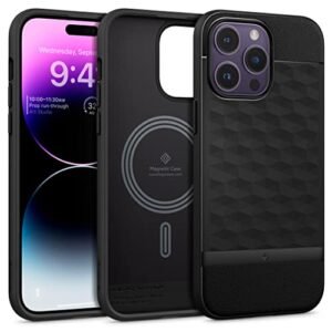 Gaffar India Parallax Mag Back Cover Case Compatible For Iphone 14 Pro Tpu And Polycarbonatematte Black Featured