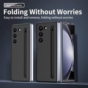 Gaffar India Polycarbonate Ultra Hybrid Premium Case For Samsung Galaxy Z Fold 6 Built In Compact S Penholder Storage Slotfull Protection Casesleek Durable Design Black Featured