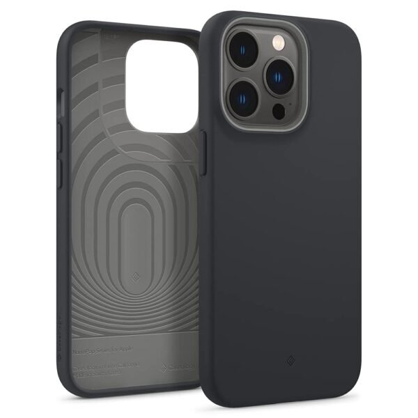 Gaffar India Polyurethane Nano Pop Back Cover Case Compatible With Iphone 13 Pro Black Sesame Gallery 6