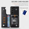 Gaffar India Premium Luxury Leather Wallet Style Phone Case With S Pen Slots Shockproof Stylish Looks Professional Back Cover Case For Samsung Galaxy Z Fold6 Fold 6 Black Featured