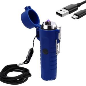Gaffar India Refillable Jet Flame Lighter 1 Pcs Metal Body Windproof Torch Lighter With Triple Jet Flames Adjustable Butane Gas Lighter For Cigars Cigarettes Camping Outdoor Use Featured