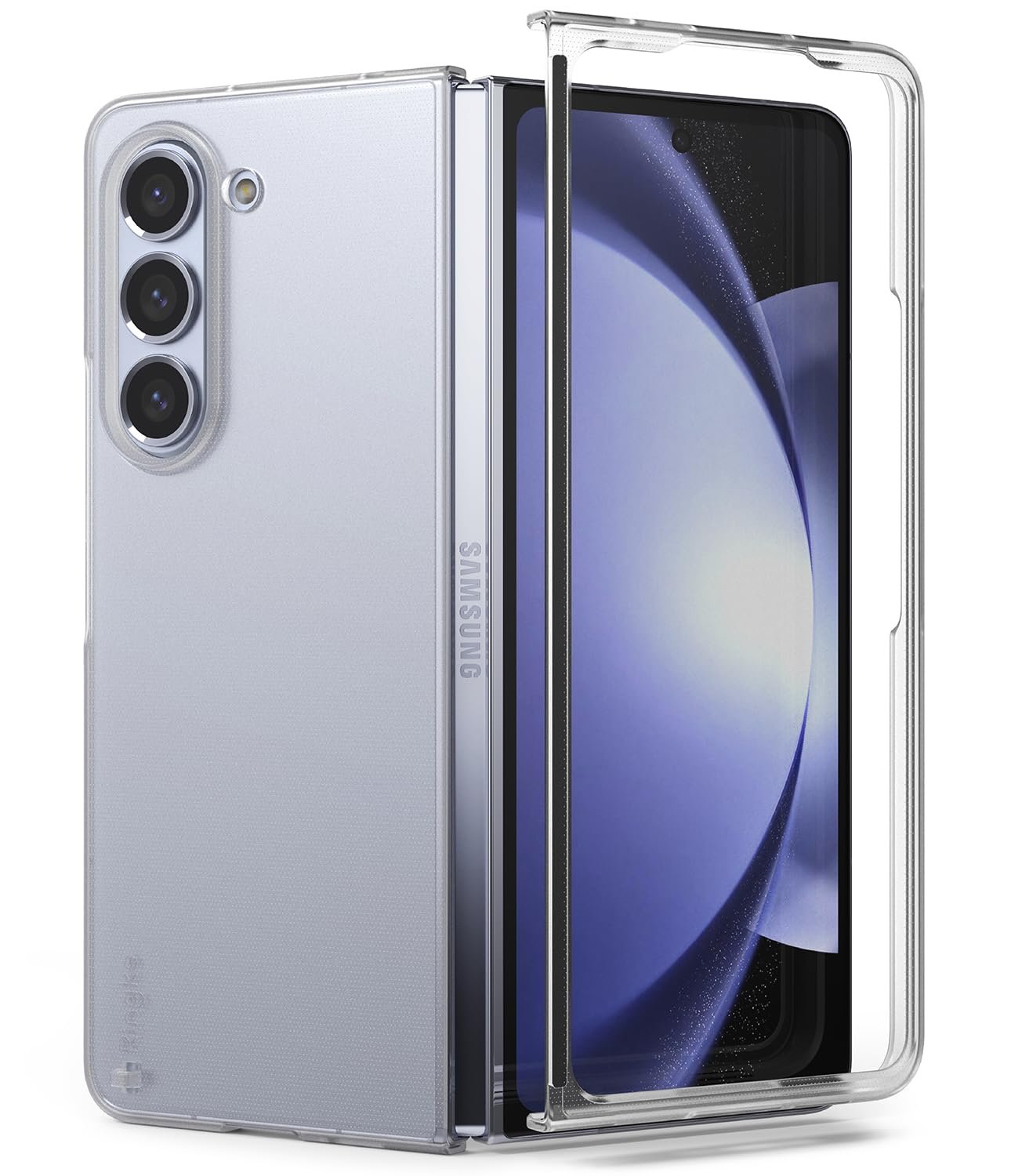 Gaffar India Slim Compatible With Samsung Galaxy Z Fold 5 Case Back Cover Anti Fingerprint Translucent Hard Thin Pc Lightweight Protective Phone Case For Samsung Z Fold 5 5g 2023 Matte Clear Featured