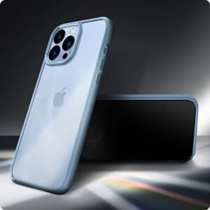 Gaffar India Ultra Hybrid Back Cover Case Compatible With Iphone 13 Pro Tpu Poly Carbonate Sierra Blue Featured