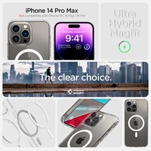 Gaffar India Ultra Hybrid Magfit Back Cover Case Compatible With Iphone 14 Pro Max Tpu Poly Carbonate White Featured