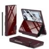 Gaffar India Ultra Hybrid Premium Case Compatible With Samsung Galaxy Z Fold 6 With S Pen Holder Case Flip Colorful Plating Glass Leather All Inclusive Cover For Samsung Galaxy Z Fold 6 Featured