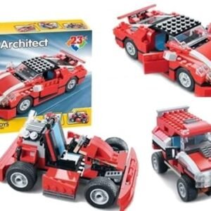 Galaxy Hi Tech 23 In 1 Super Magic Building Blocks Set 278 Pieces Creative Construction Toy For Kids Includes Instruction Manual Ideal For Boys Girls Ages 6 Diy Brick Truck Car Jet Crane Models Featured