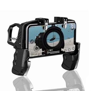 Gofoyo K21 Mobile Game Controller For Pubg Call Of Duty Fortniteaim Trigger Fire Buttons L1r1 Shooter Sensitive Joystickgamepad For 4 7 6 5 Ios Android Phone Featured