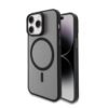 Gripp Bolt Matte Texture With Mag Safe Case Compatible With Iphone 15 Pro Max 6 7 Dual Layer Protection Drop Tested With Scratch Resistance Tpu Bumper Hard Case Back Cover Black Featured
