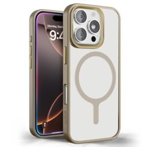Gripp Clarion Mag Safe Case For Iphone 16 Pro Max 6 9 2024 8ft Drop Tested With D30 Technology Aluminum Alloy Camera Ring Raised Edges Metal Buttons Shockproof Bumper Back Cover Gold Featured