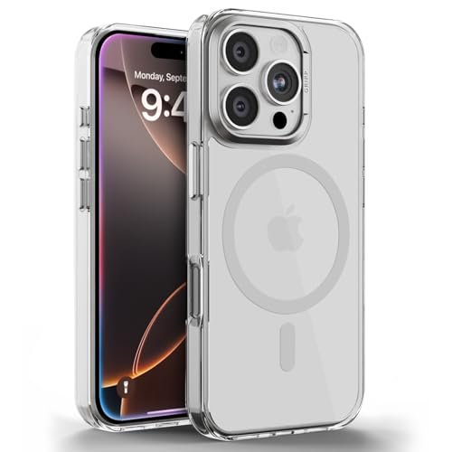 Gripp Stellar Mag Safe Case For Iphone 16 Pro 6 3 2024 8ft Drop Tested With D30 Tech Raised Camera Ring Metal Buttons Shock Proof Bumper Lightweight Transparent Back Cover Transparent Featured