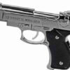 Gun Gas Lighter Pistol Lighter 7.65 Mm Heavy Weight Metal Body Gun Pistol Shaped With Barrel Pull Back System And Holster Pocket Lighter, Smoking Filled With Gas