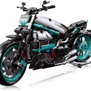 High Tech Diaveled Super Speed 1260s Racing Motorcycle Car Brick Technical Model Building Blocks Diy Toys 896pcs Featured