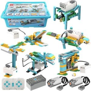Iduino 606 Pcs Cb01 52 In 1 Science And Education Diy Programming Robot Early Education Puzzle Building Block Toys Set For Children Kids High Tech Set Featured