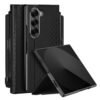 Inicio Pu Leather Flip Case Designed For Galaxy Z Fold 6 7 6 Built In S Pen Holder Kickstand Slim Hybrid Back Cover For Samsung Galaxy Z Fold6 Pc Pu Black Featured