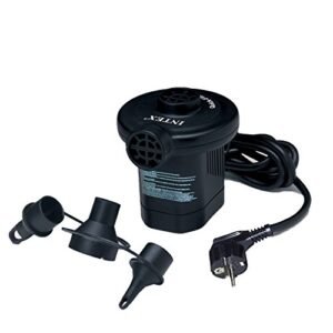 Intex Electric Air Pump Black Featured