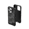 iPhone 16 Pro Case, Metropolis LT Mag-Safe Compatible, Feather-Light Protective Case/Cover Designed for iPhone 16 Pro (6.3-Inch) (Military Drop Tested) - Micro Hex Camo Graphite