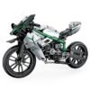 Kawaii Kart Tech Storm Brick Toys Heavy Motorcycle Power Sportsbike Building Blocks Set 600 Pieces Bike Educational Construction Learning Brick Stem Diy Collectible Toy Featured
