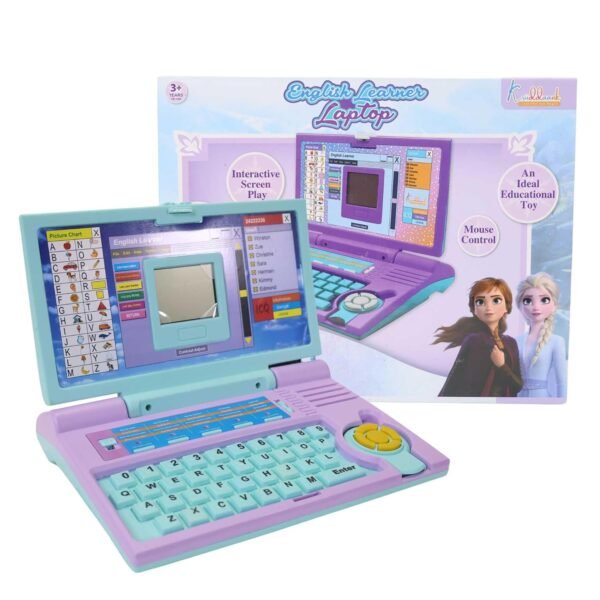 Kriiddaank Disney Frozen Educational Laptop Interactive Games Tech Toys For Girls Engaging Content Learning Tool Fun Educational Toy For Kids Safe Engaging Interactive Play Gallery 6