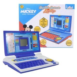 Kriiddaank Disney Mickey Educational Laptop Interactive Games Tech Toys For Kids Engaging Content Learning Tool Fun Educational Toy For Kids Safe Engaging Interactive Play Featured