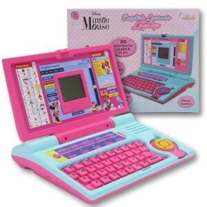 Kriiddaank Disney Minnie Educational Laptop Interactive Games Tech Toys For Kids Engaging Content Learning Tool Fun Educational Toy For Kids Safe Engaging Interactive Play Featured