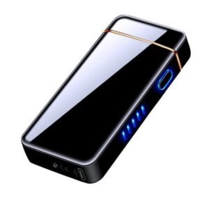 L121 Electronic Lighter Usb Rechargeable Dual Electronic Windproof Protection Flameless Pocket Lighter Featured