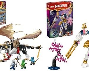 Lego Ninjago Egalt The Master Dragon Hero Toy 71809 Ninjago Soras Elemental Tech Mech Toy 71807 Featured