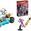 Lego Ninjago Sora’S Elemental Tech Mech Toy 71807 Ninjago Zane’S Ice Motorcycle Toy Set 71816