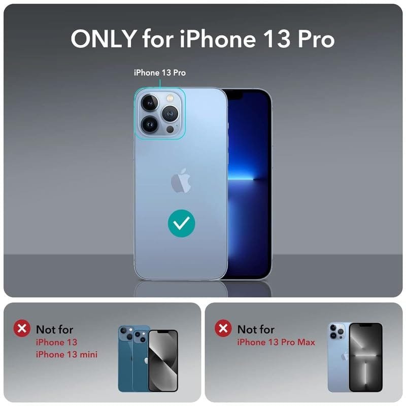Luxurykase Frameless Mag Safe Case For Iphone 13 Pro With Camera Lens Kickstand Carbon Fiber Design Ultra Protective Slim Rugged Cover With Raised Edges Blue Featured