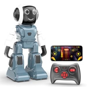 Mirana Moonwalker Smart Interactive Walking Talking Robot Usb Rechargeable Type C In Built Bluetooth Speaker Remote App Controlled Toy For Kids 2 3 4 5 6 Years Featured