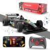 Mirana Super Car Usb Rechargable Type C In Built Bluetooth Speaker 112 Size High Speed Racing Dual Motor Rc Car Long Range Remote App Controlled Toy For Kids 4 5 6 Years Black Featured