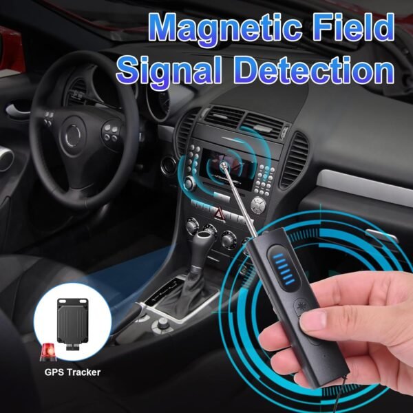Mizuosre Hidden Camera Detector Anti Spy Camera Detector Wireless Rechargeable For Home Office Travel Hotel Gallery 4