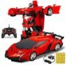 New Robot Cars For Kids 5 Year Old Deformation Car 2 In 1 Convertible Remote Control Car For Boysand Girls Robot Vehicle Toys Rc Racing Car Rechargeablecolor As Per Stock Featured