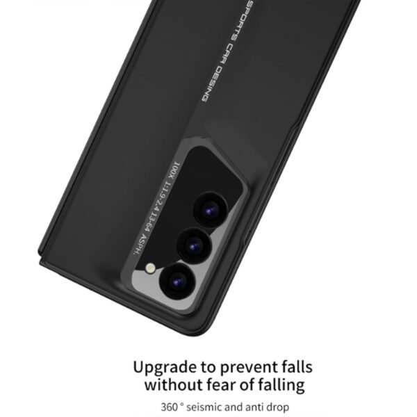 Newly Stylish Aerodynamic Design Ultra Thin Hard Pc Full Body Protective Built In Screen Protection Shockproof Back Cover Case For Samsung Galaxy Z Fold 5 Fold5 Gallery 5