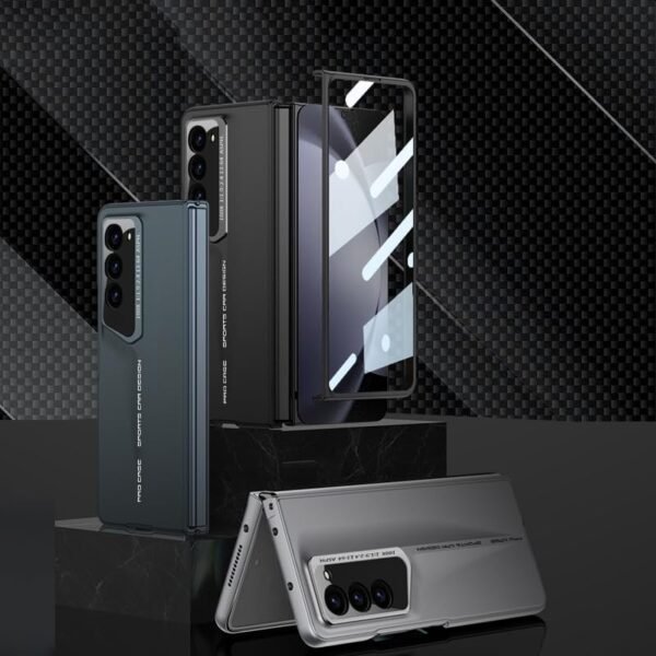 Newly Stylish Aerodynamic Design Ultra Thin Hard Pc Full Body Protective Built In Screen Protection Shockproof Back Cover Case For Samsung Galaxy Z Fold 5 Fold5 Gallery 7